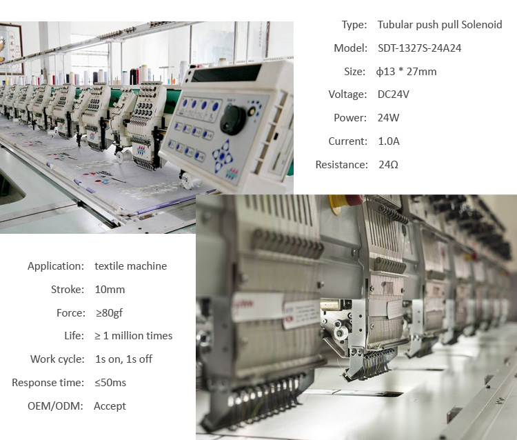 Solenoid For Textile Machine Embroidery Machine