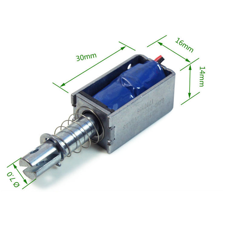 SDO-0730L Pull Push Solenoid For Automatic Drug Delivery Machine