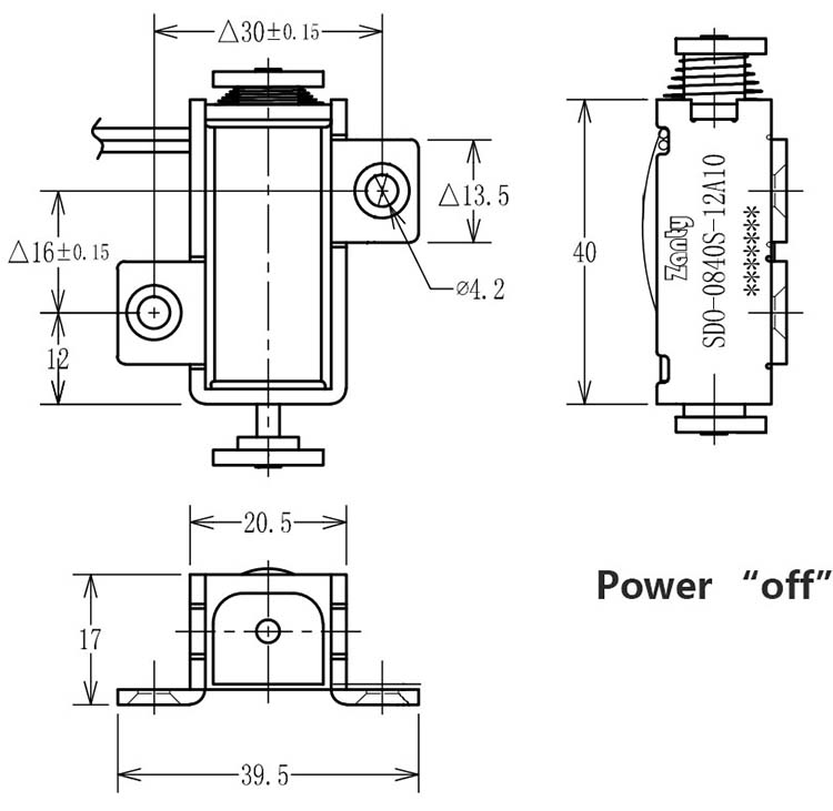 size of solenoid