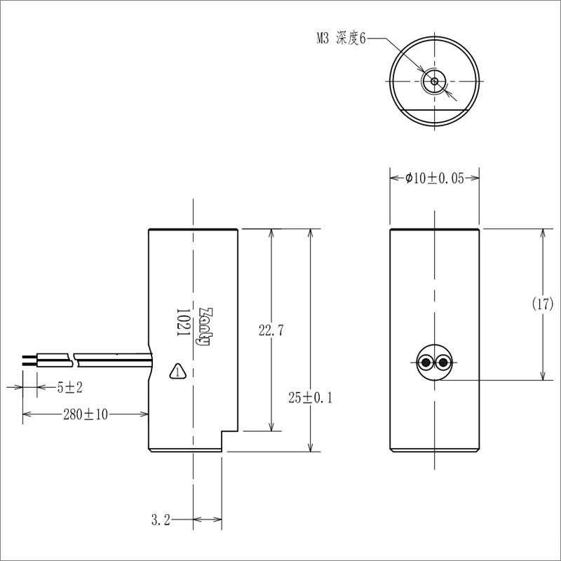 SDP-1021 Electromagnets applied to medical equipment solenoids