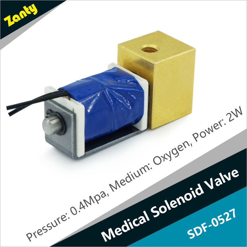 SDF-0527 Solenoid Valve For Portable Oxygen Bottles in Ambulances