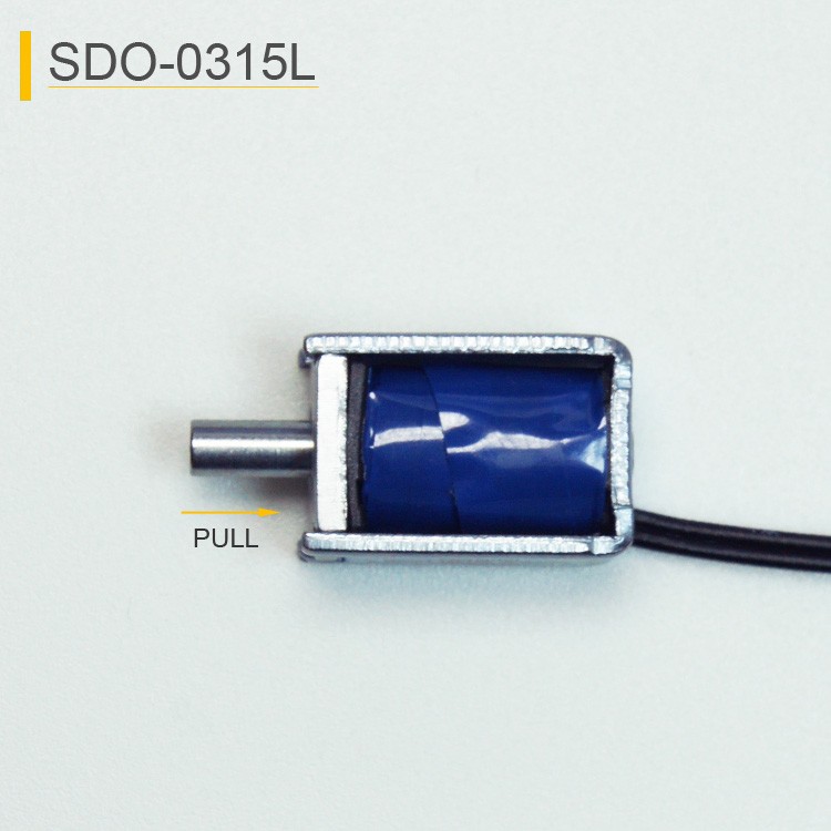SDO-0315L Mini Linear Push Pull Solenoids For Fingerprint Lock