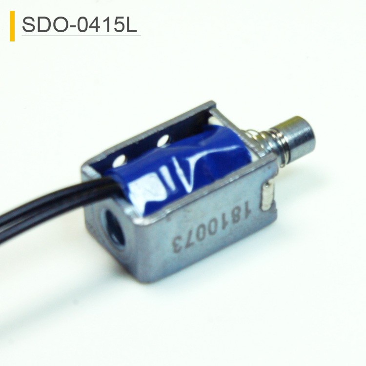 SDO-0415L Mini Linear Push Pull Solenoids For Password Lock