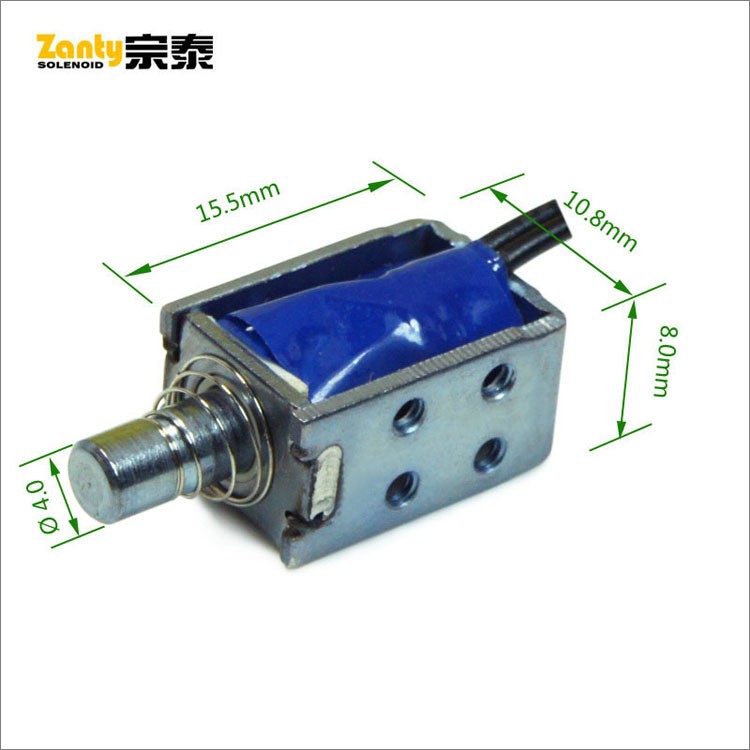 SDO-0415L Mini Linear Push Pull Solenoids For Password Lock