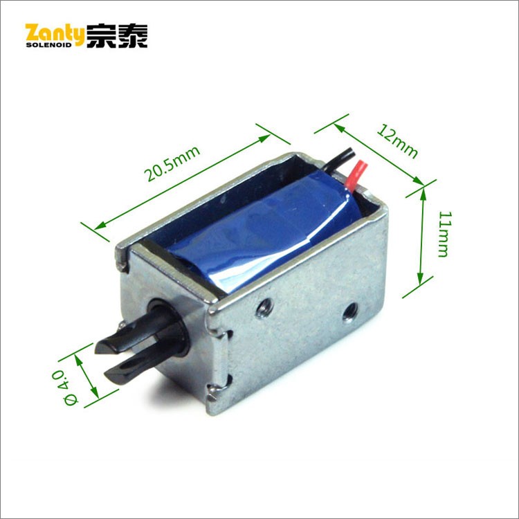 SDO-0420L Mini Linear Push Pull Solenoids For Smart Door Locks