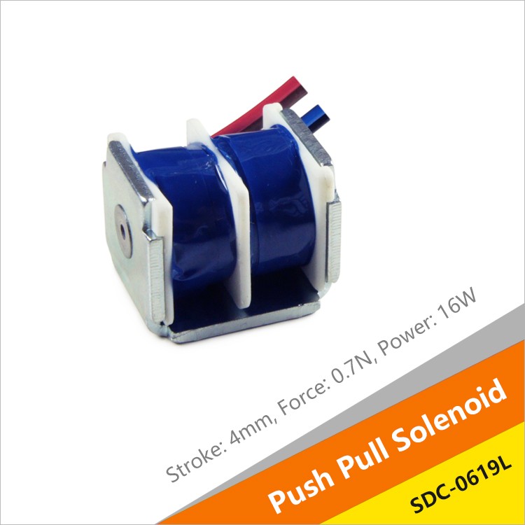 SDC-0619L Solenoid Push Pull For Leakage Protection Switch