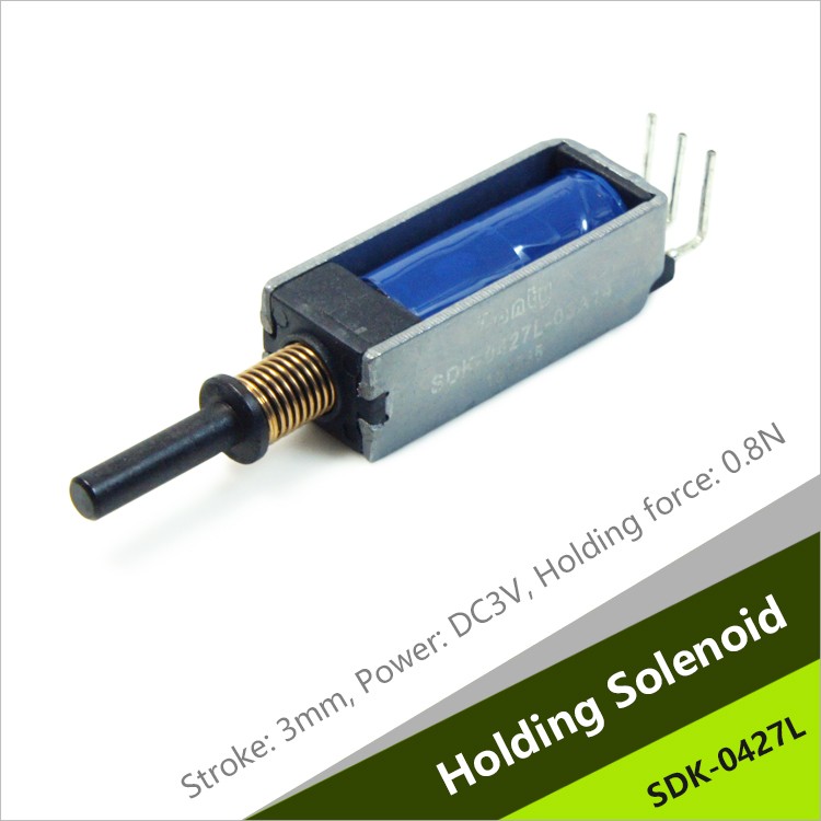 SDK-0427L Single Latching Pull Solenoid For Smart Door Lock