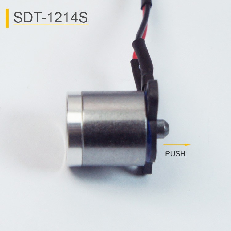 SDT-1214S Tubular Push Solenoid For Smart Door Lock