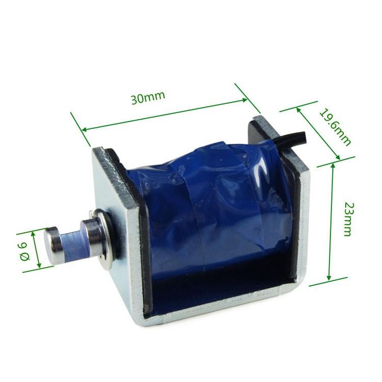 SDC-0630L Open Frame Pull Push Solenoid For Cash Box And Vending Machine