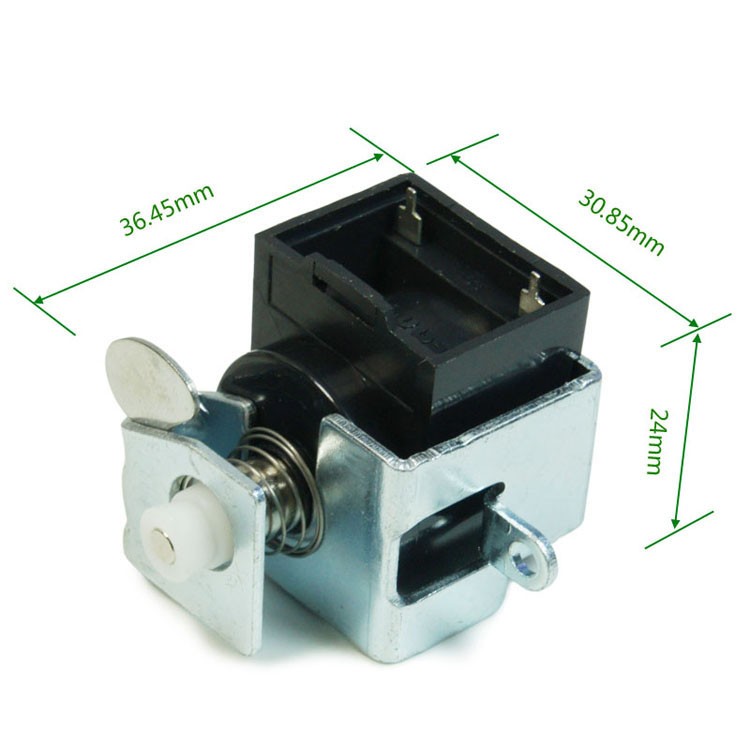 SDC-0837L Linear Push Pull Solenoid For Gun Anti-theft Cabinet