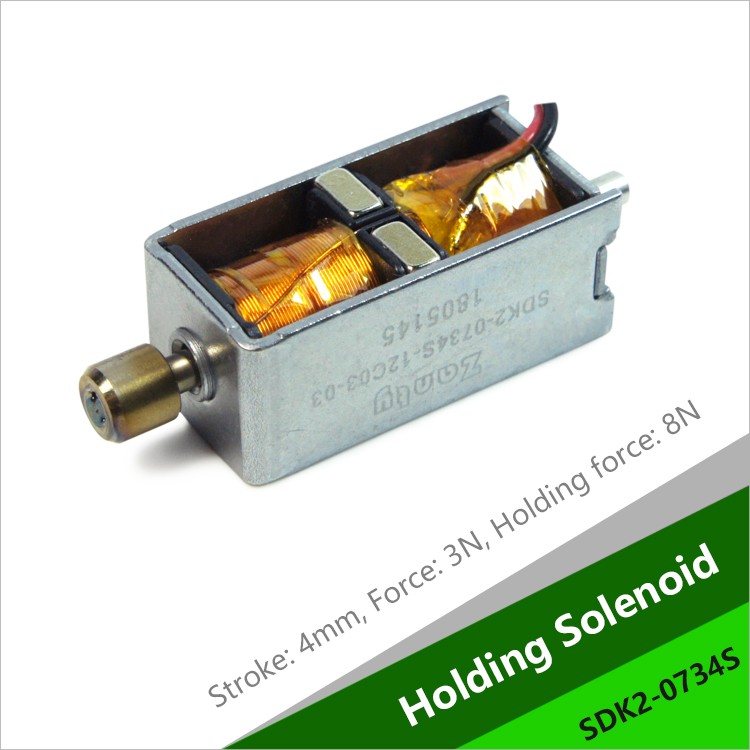 SDK2-0734S Double Holding Solenoid For Electronic Lock Of Charging Gun