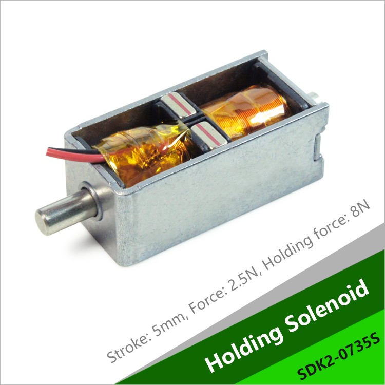 SDK2-0735S Holding Solenoid For Charging Gun / Car AC Charging Socket