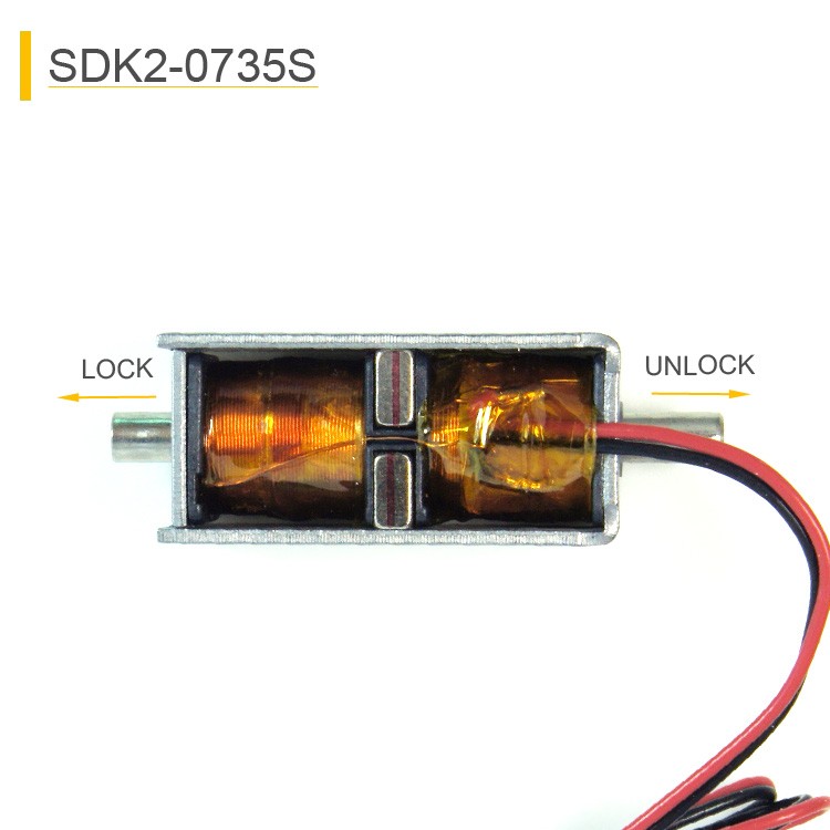 SDK2-0735S Holding Solenoid For Charging Gun / Car AC Charging Socket