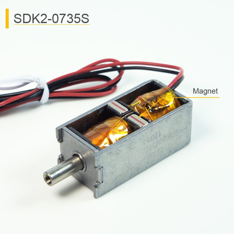 SDK2-0735S Holding Solenoid For Charging Gun / Car AC Charging Socket