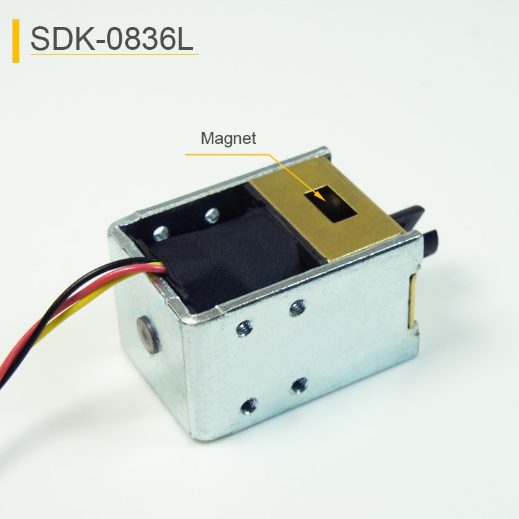SDK-0836L Single Latching Pull Solenoid For Passbook Printer