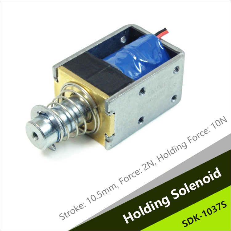 SDK-1037S Single Latching Push Solenoid For Attendance Punch Machine