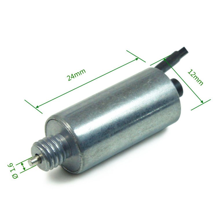 SDT-1224S Tubular Push Solenoid For Automatic Ticket Machines