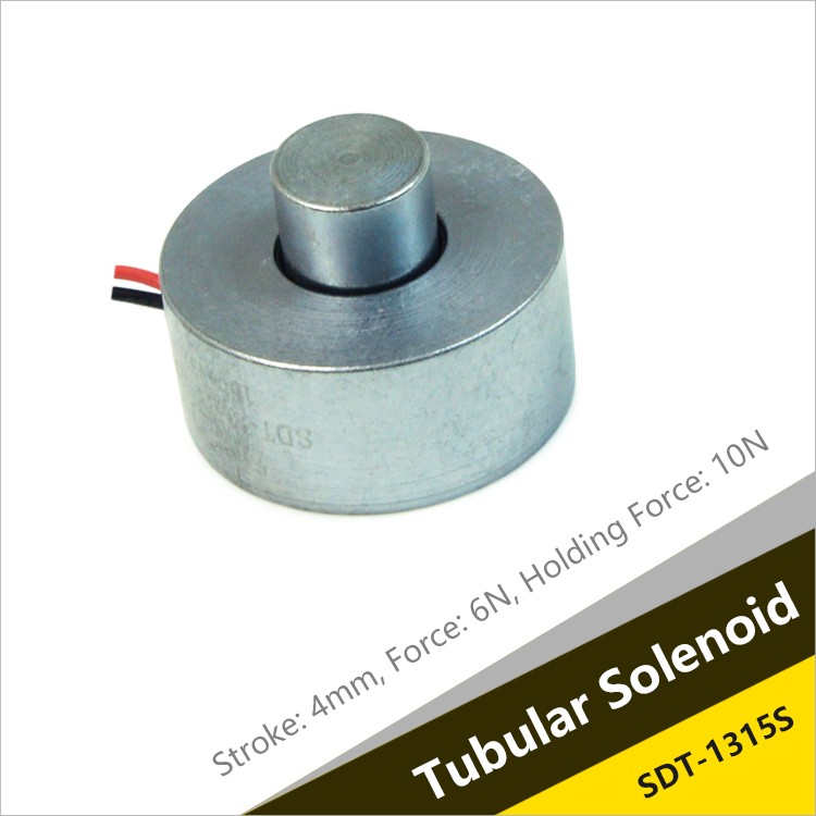 SDT-1315S Tubular Solenoid For Automobile Locking Mechanism