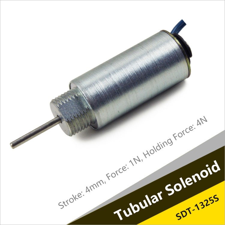SDT-1325S Tubular Push Solenoid For Textile / Embroidery Machine