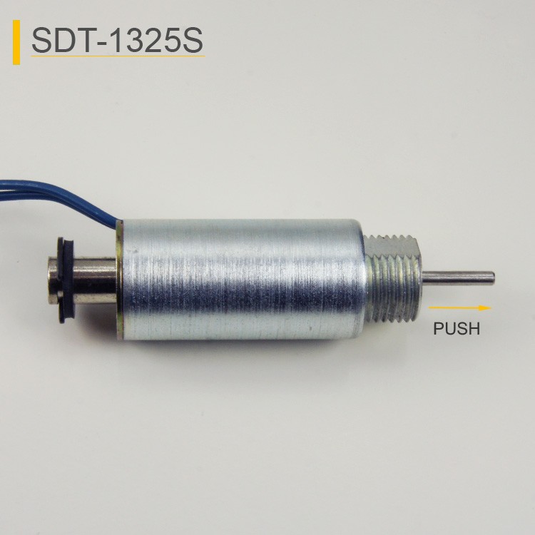 SDT-1325S Tubular Push Solenoid For Textile / Embroidery Machine