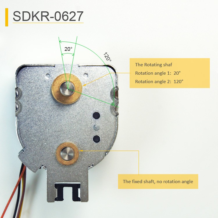 SDKR-0627 Bistable Rotary Solenoid For Money Counter And Sorter