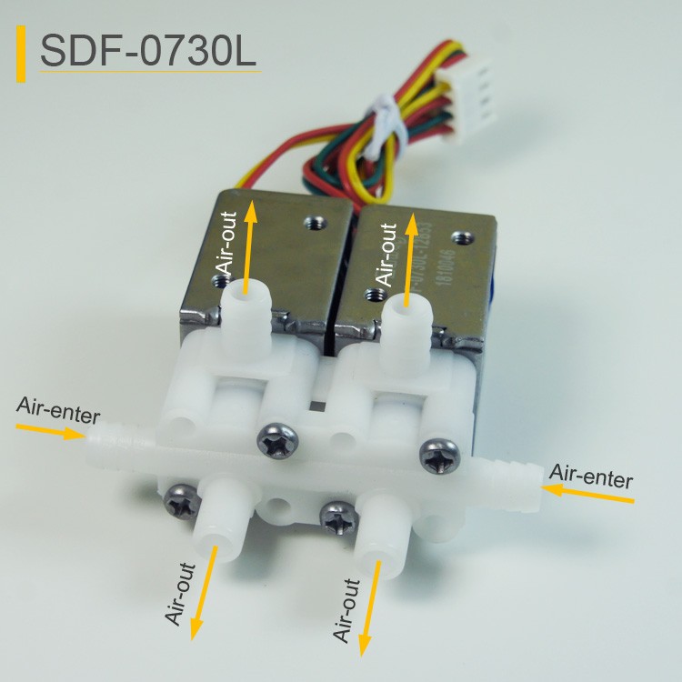 SDF-0730L Solenoid Valve For Oxygen Generator / Vacuum Sealer