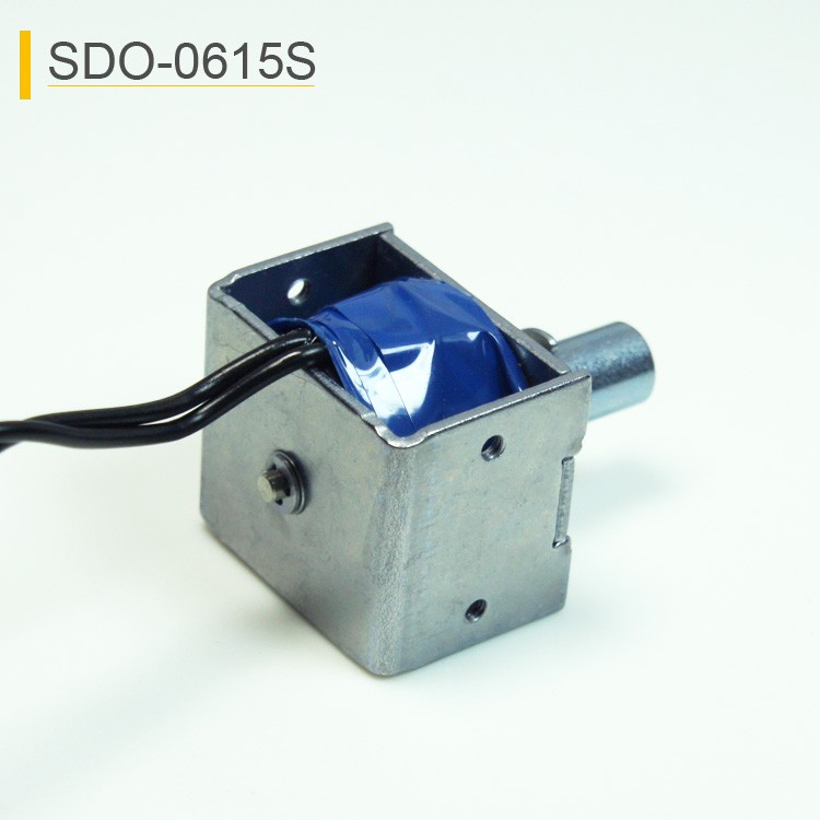 SDO-0615S Push Mini Solenoid For Shared Power Bank Rental Cabinet Electronic Lock