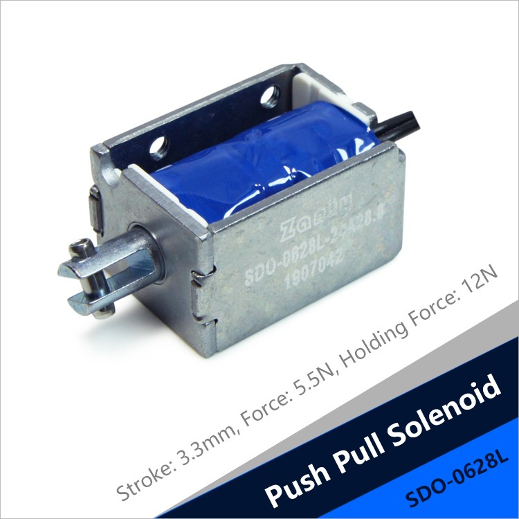 SDO-0628L Linear Push Pull Solenoid For Pinball Game Machine
