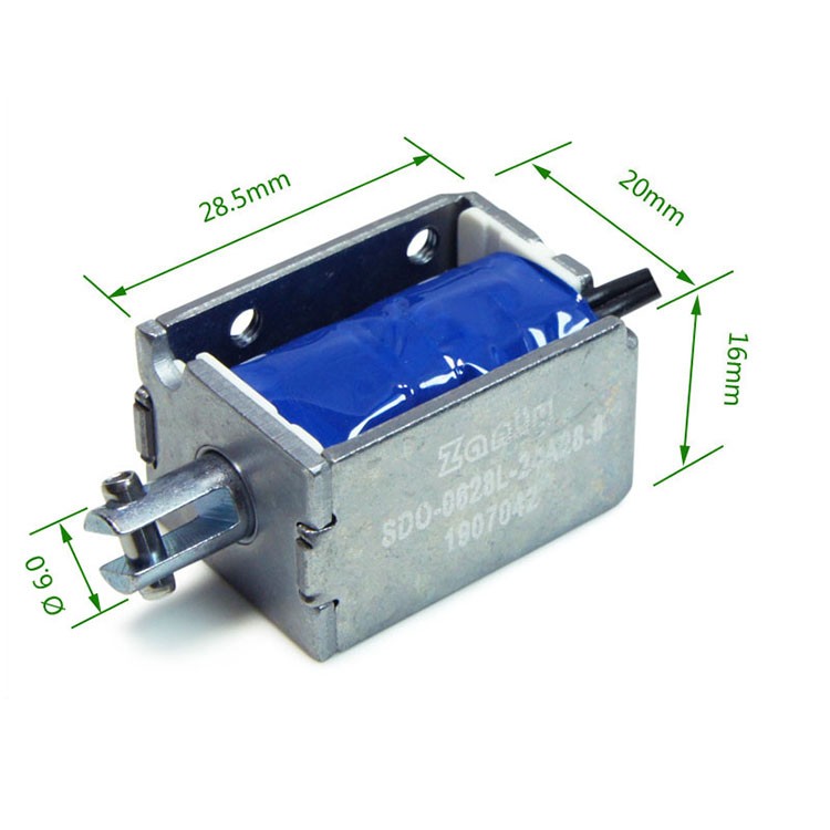 SDO-0628L Linear Push Pull Solenoid For Pinball Game Machine