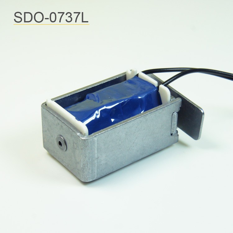 SDO-0737L Pull Solenoid For Exhaust Fan Shutter Opening And Closing Control