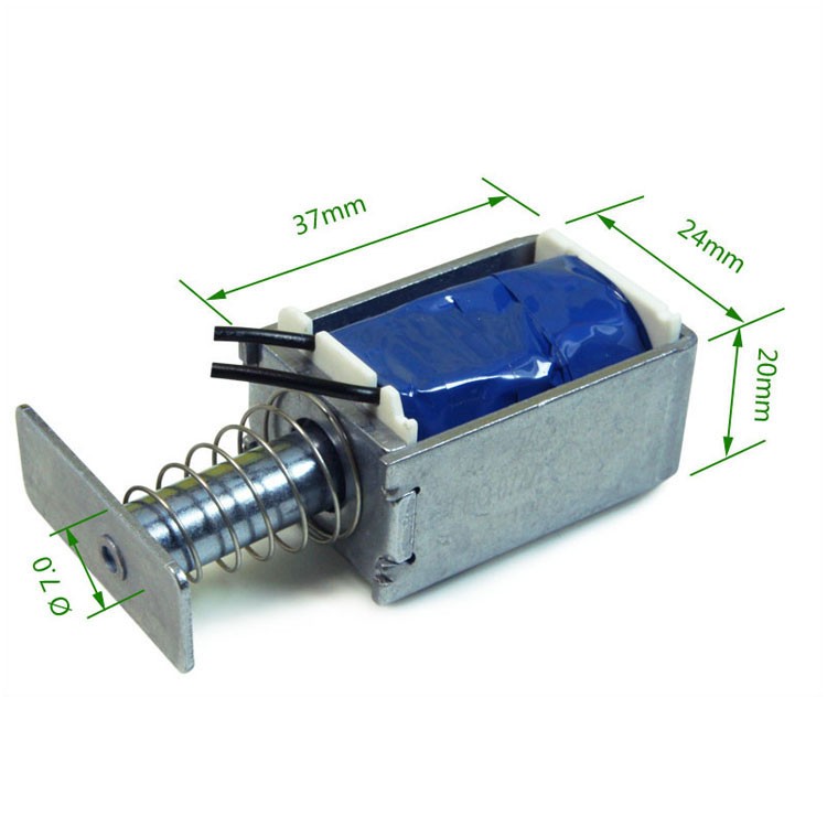 SDO-0737L Pull Solenoid For Exhaust Fan Shutter Opening And Closing Control