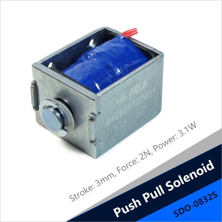 SDO-0832S Push Pull Solenoid For Embroidery And Textile Machines