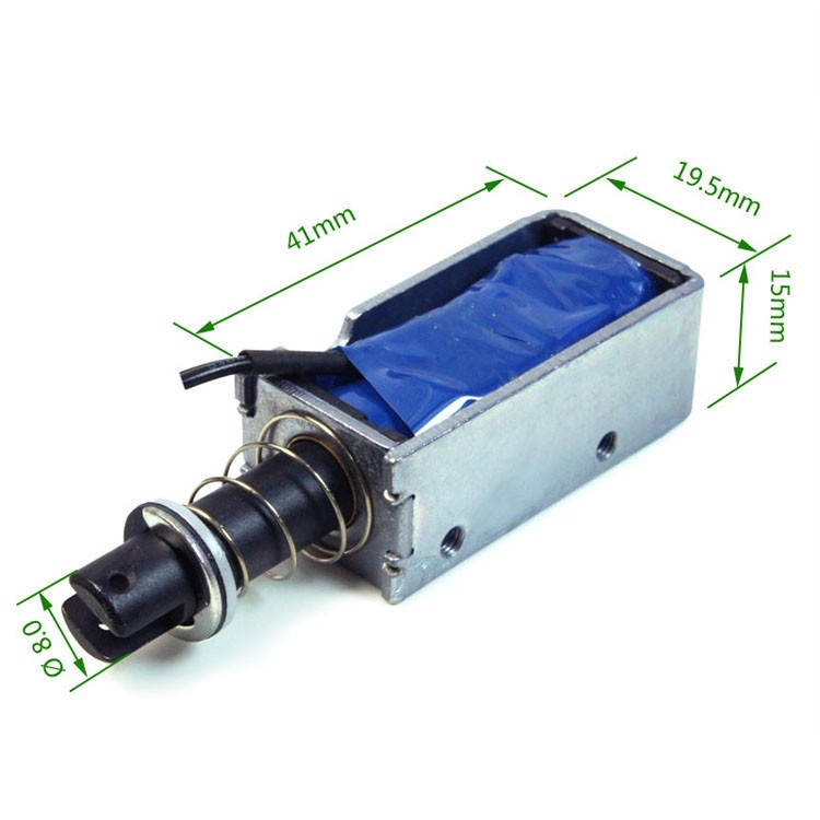 SDO-0840L Linear Push-Pull Solenoid For Automatic Medicine Taking Machine