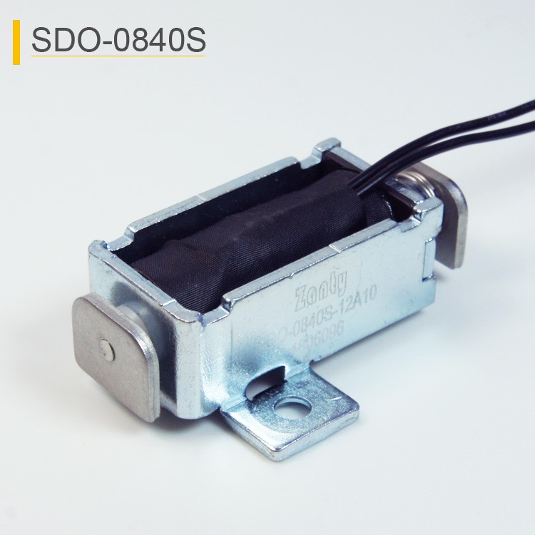 SDO-0840S Push-Pull Solenoid For Intelligent File Cabinet Lock