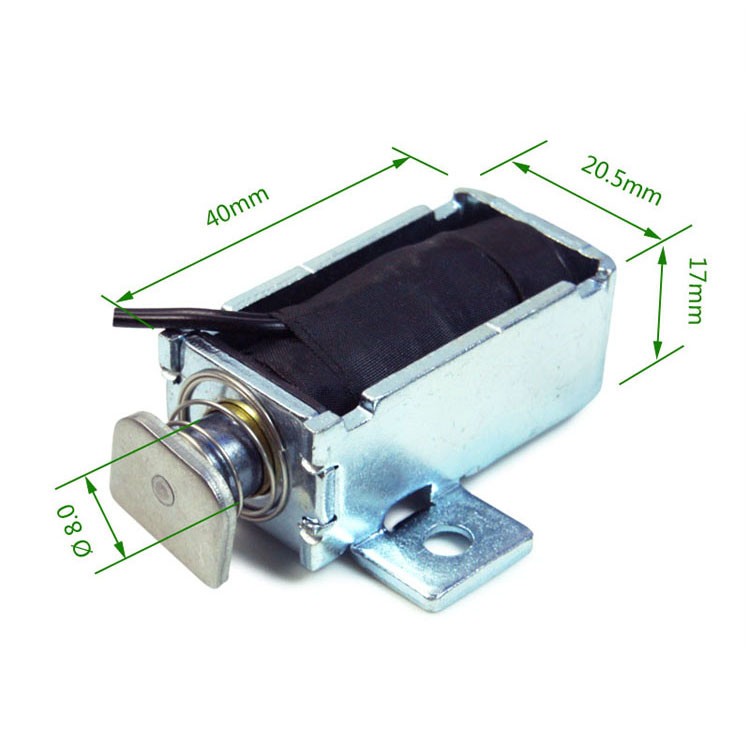 SDO-0840S Push-Pull Solenoid For Intelligent File Cabinet Lock