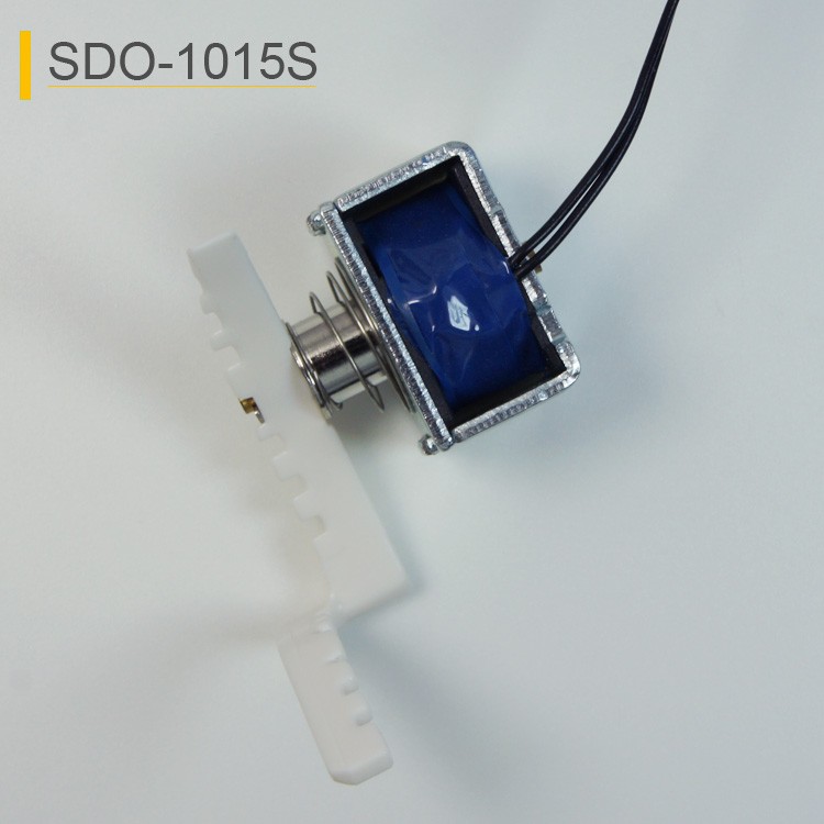 SDO-1015S Open Frame Linear Push Pull Solenoid For Vending Machine