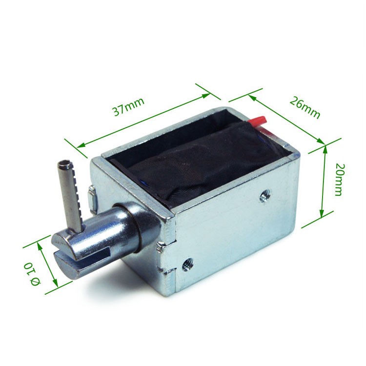 SDO-1037L Pull Solenoid For ATM Machines And Other Financial Equipment