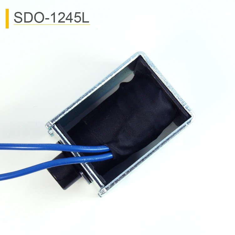 SDO-1245L Open Frame Linear Pull Solenoid For Advertising Carving Machine