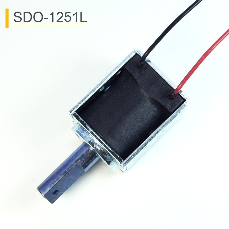 SDO-1251L Pull Solenoid For Bicycle Rental Equipment Outdoor Locks