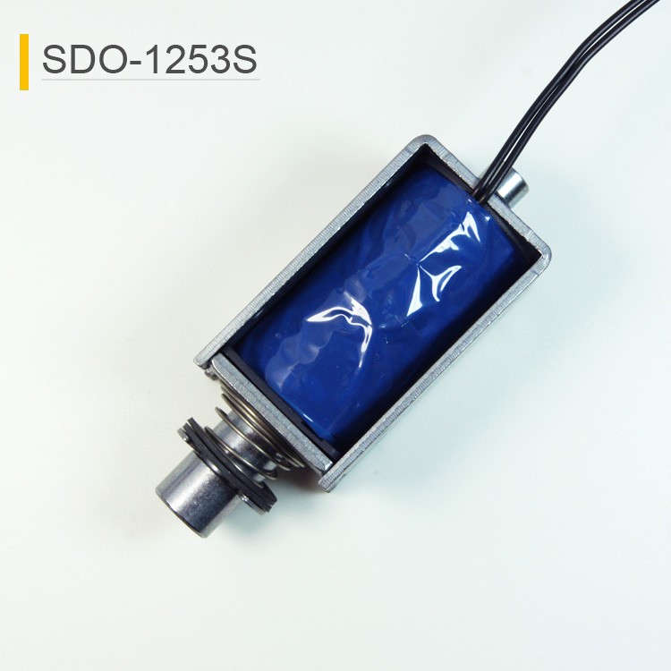 SDO-1253S Push-Pull Linear Solenoid For Industrial Automation Equipment
