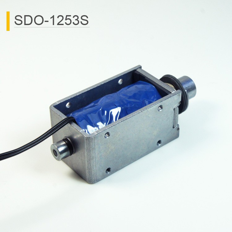 SDO-1253S Push-Pull Linear Solenoid For Industrial Automation Equipment