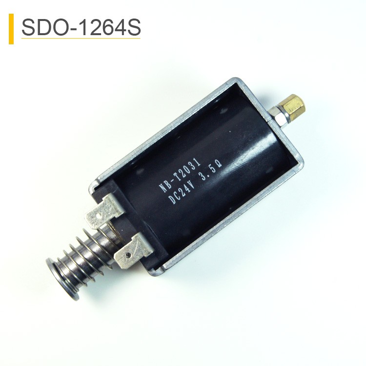 SDO-1264S Push-Pull Solenoid For Electric Cabinet Box Opening And Closing Switch