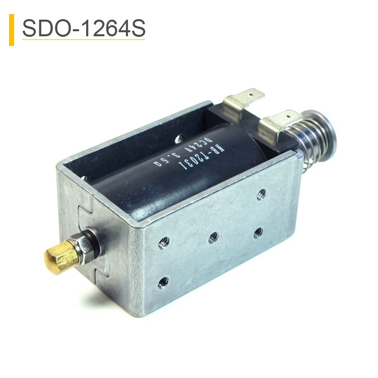 SDO-1264S Push-Pull Solenoid For Electric Cabinet Box Opening And Closing Switch