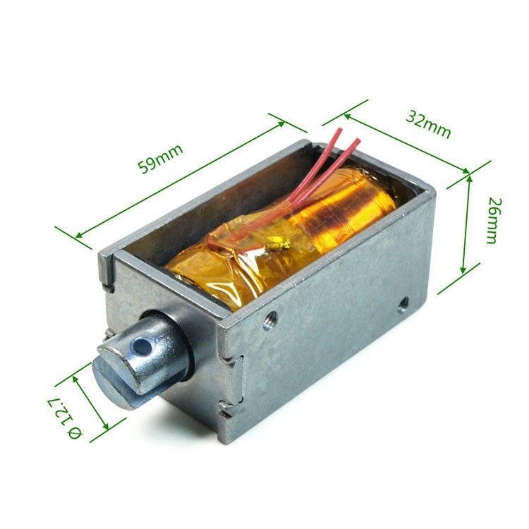 SDO-1359L Linear Push Pull Solenoid For Agricultural Products Testing Equipment