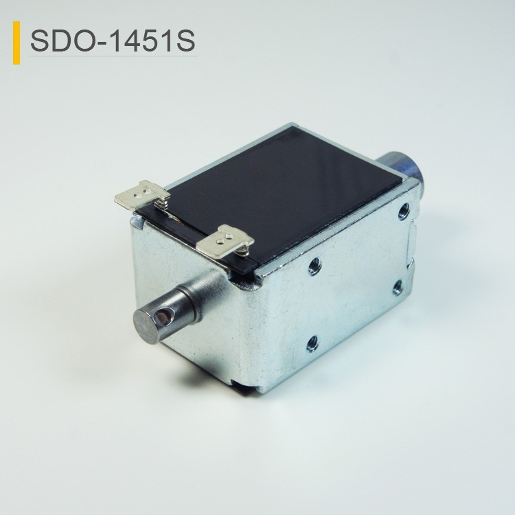SDO-1451S Open Frame Linear Push Pull Solenoid For Ultrasonic Cleaning Equipment