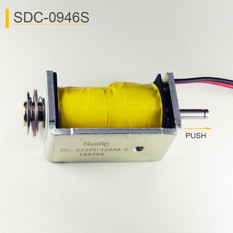 SDC-0946S Push Pull Linear Solenoid For Supermarket Cash Register Box