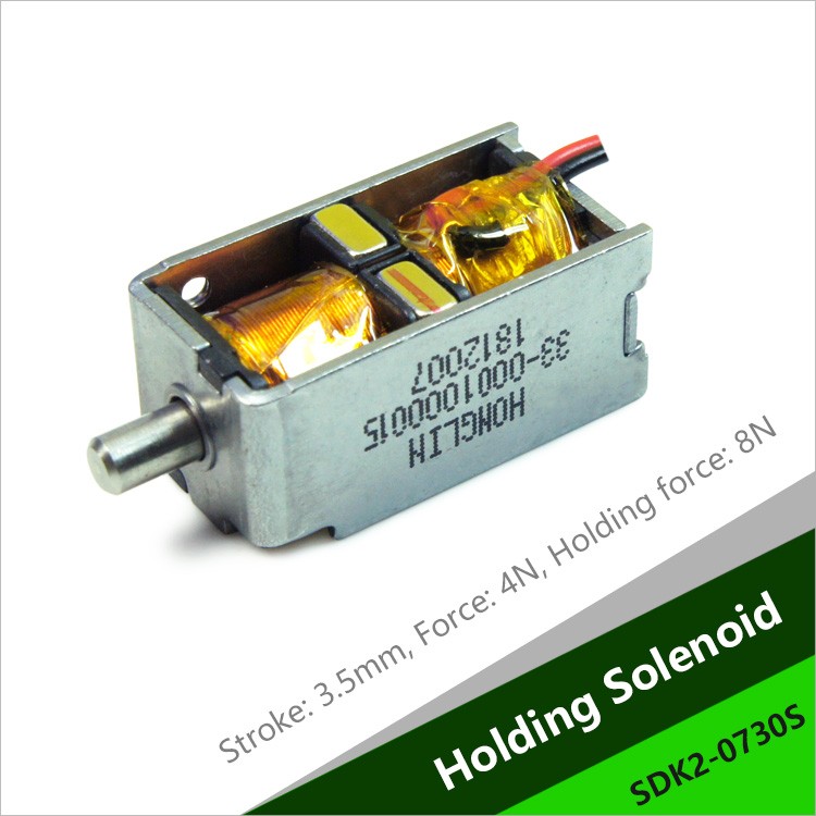 SDK2-0730S Double Holding Solenoid For Electronic Lock Of Charging Gun