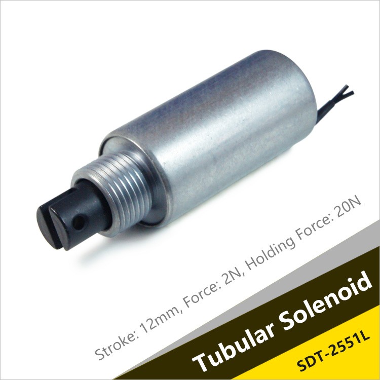 SDT-2551L Tubular Solenoid For Automation Actuators