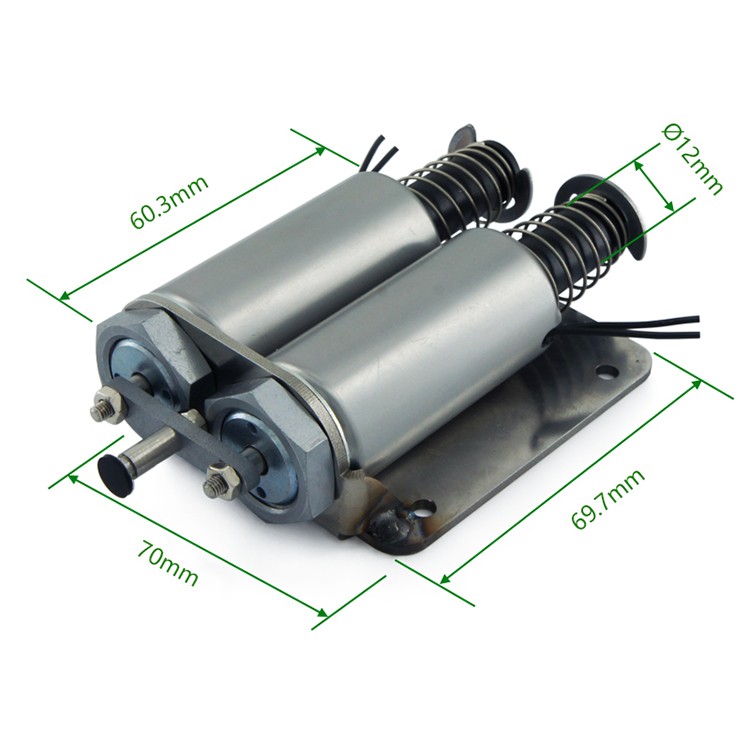 SDT-2551S Double Powerful Tubular Solenoids For Refrigerator Door