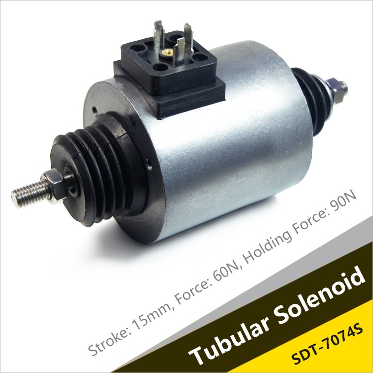 SDT-7074S Large Tubular Solenoid For Rail Transit Automation Equipment